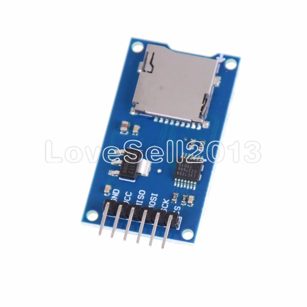 Карта памяти Micro SD Mciro TF Card защитный модуль SPI для Arduino новинка | Электроника