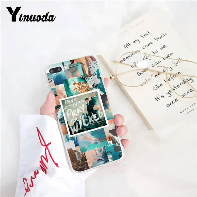 Мягкий чехол Yinuoda из ТПУ с рисунком запаха на диско для iPhone 8 7 6 6S 6Plus X XS MAX 5 5S SE XR 10 11
