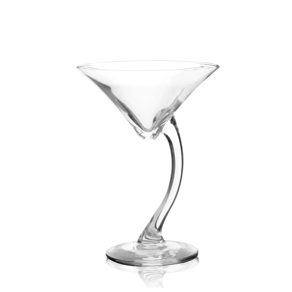 Бокал с изгибом стебля бокал для вина смешанные напитки Мартини Коктейльные