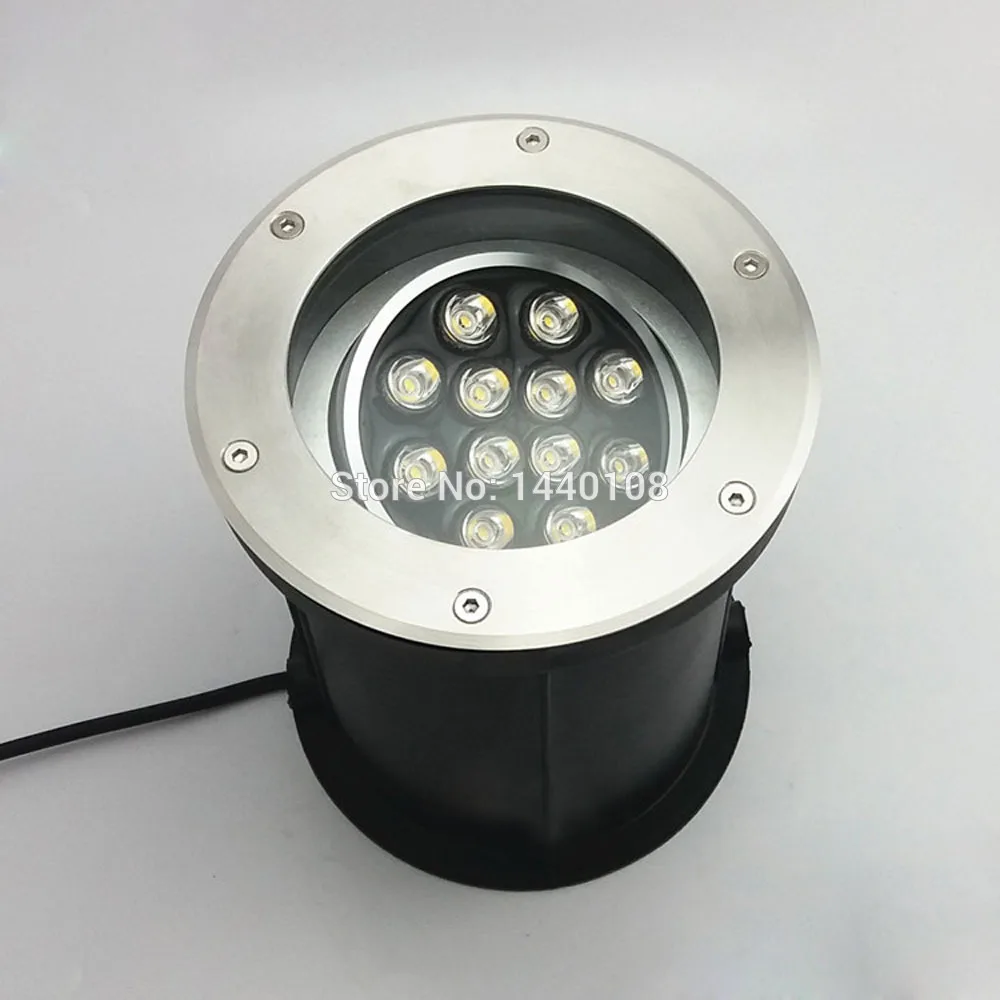 Adjustable Dimmable 12w AC110V 220V IP68 Underground Foco LED Exterior Stairs Outdoor Ground Garden Path Floor Lamp Step Light | Лампы и