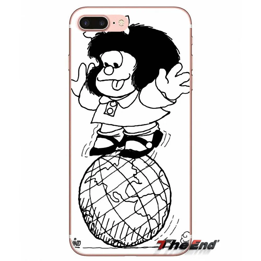 Мультфильм Mafalda Girl Pattern Силиконовый чехол для Samsung Galaxy J1 J2 J3 J5 J7 A3 A5 A7 J530 J730 Fundas Coque - Цвет: images 8