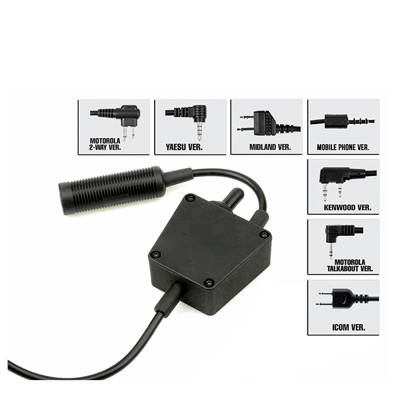 Tea E-Switch Tactical PTT Z-tactical airsoft гарнитура ptt WZ122 | Спорт и развлечения