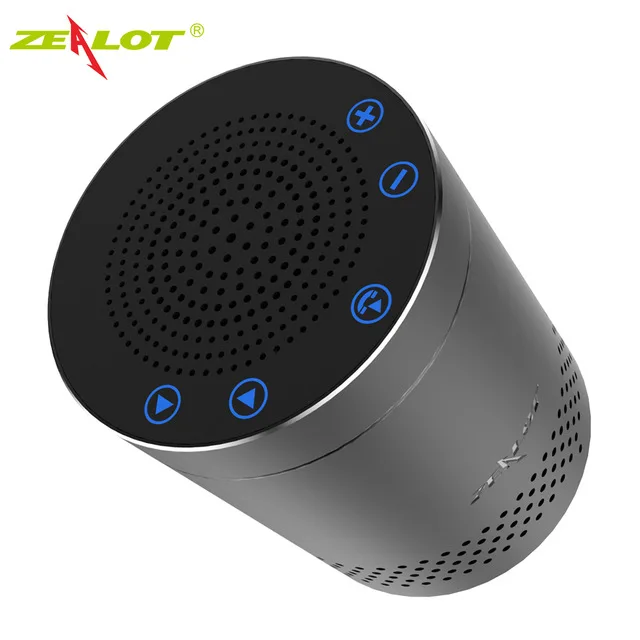 ZEALOT S5 2 портативный Bluetooth динамик Колонка беспроводной сабвуфер супер бас стерео