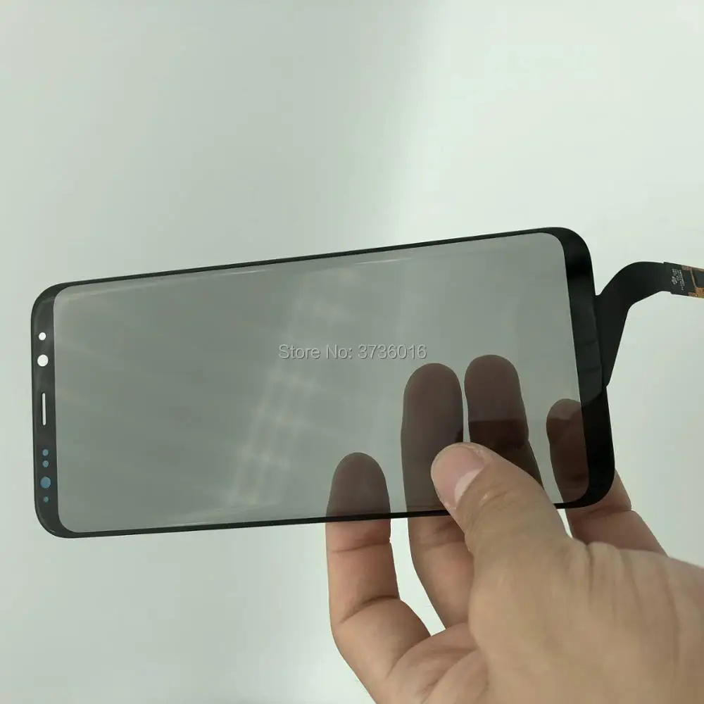 Для телефона S8 plus качественный дигитайзер с поляризатором сенсорная трещина lcd сенсорная Замена стеклянного экрана Ремонт