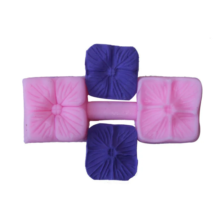 Инструменты для украшения торта в форме цветов Fondant силиконовая форма