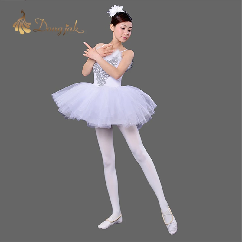 Балетная юбка для взрослых танцевальный костюм с перьями одежда лебедя и озера