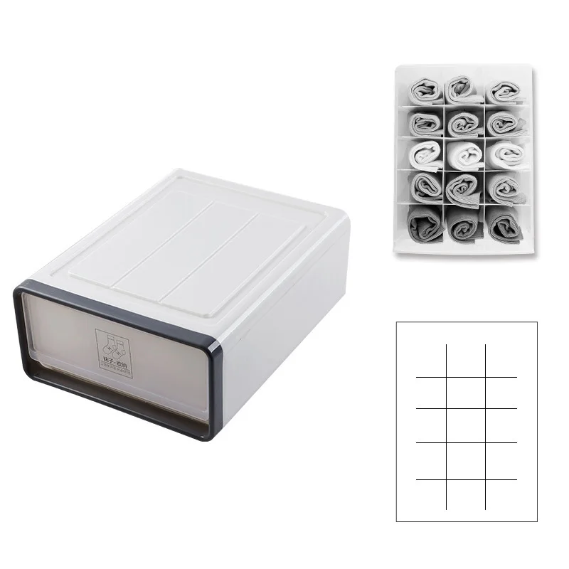 Ящик-органайзер для хранения нижнего белья трусиков носков дома спальни DC156 | Дом