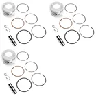 Поршневой комплект Areyourshop STD 63,50 мм для 4-тактного двигателя Honda CG200, CG 200, 200cc, 0,25, 0,50, аксессуары для двигателей