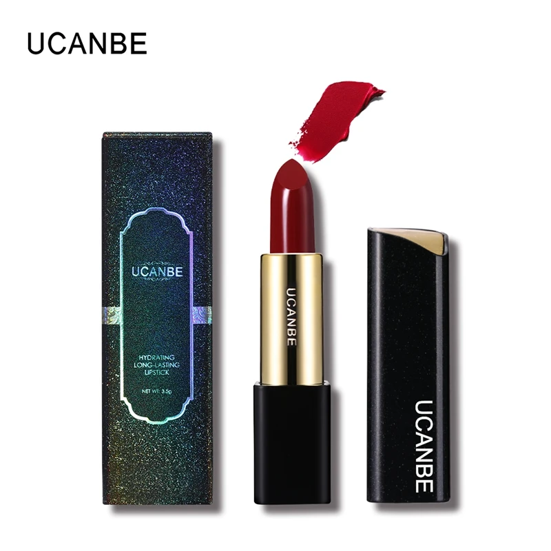 UCANBE бренд Shimmer матовая губная помада макияж 5 долговечные цвета Высокая