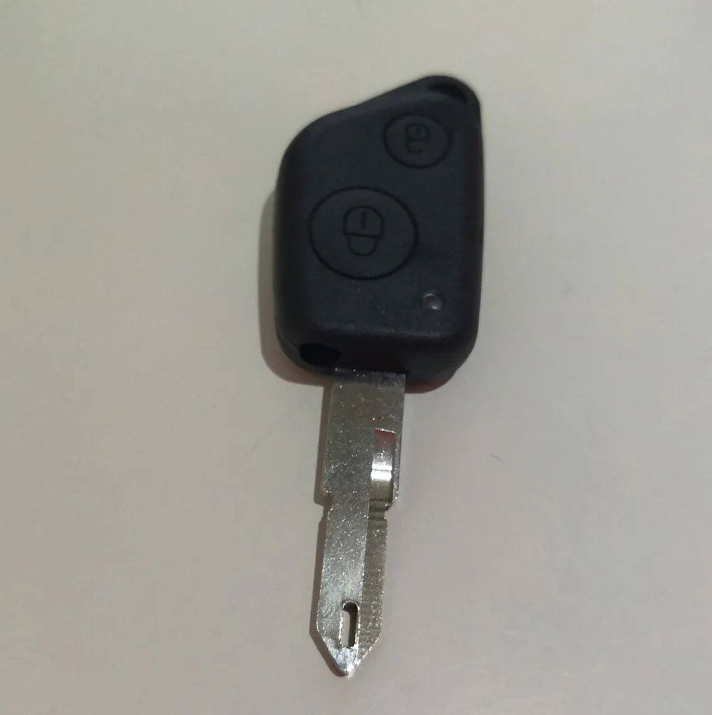 Для PEUGEOT 106 205 206 306 405 406 2 кнопки дистанционного ключа чехол Корпус необработанное