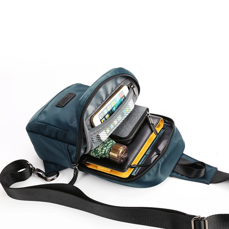 Men's Crossbody Bags Multi-Function Chest pack Messenger Bag Waterproof Shoulder Female Sports Diagonal Package New 2019 |