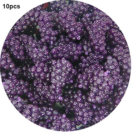 Purple 10pcs Счастливый обезьяна 10 шт./упак. Slime Игрушка-подвеска мягкая резина фрукты поставки слаймов дополнение DIY Декор наполнитель для flufft облако ясно Slime - Цвет: Purple 10pcs