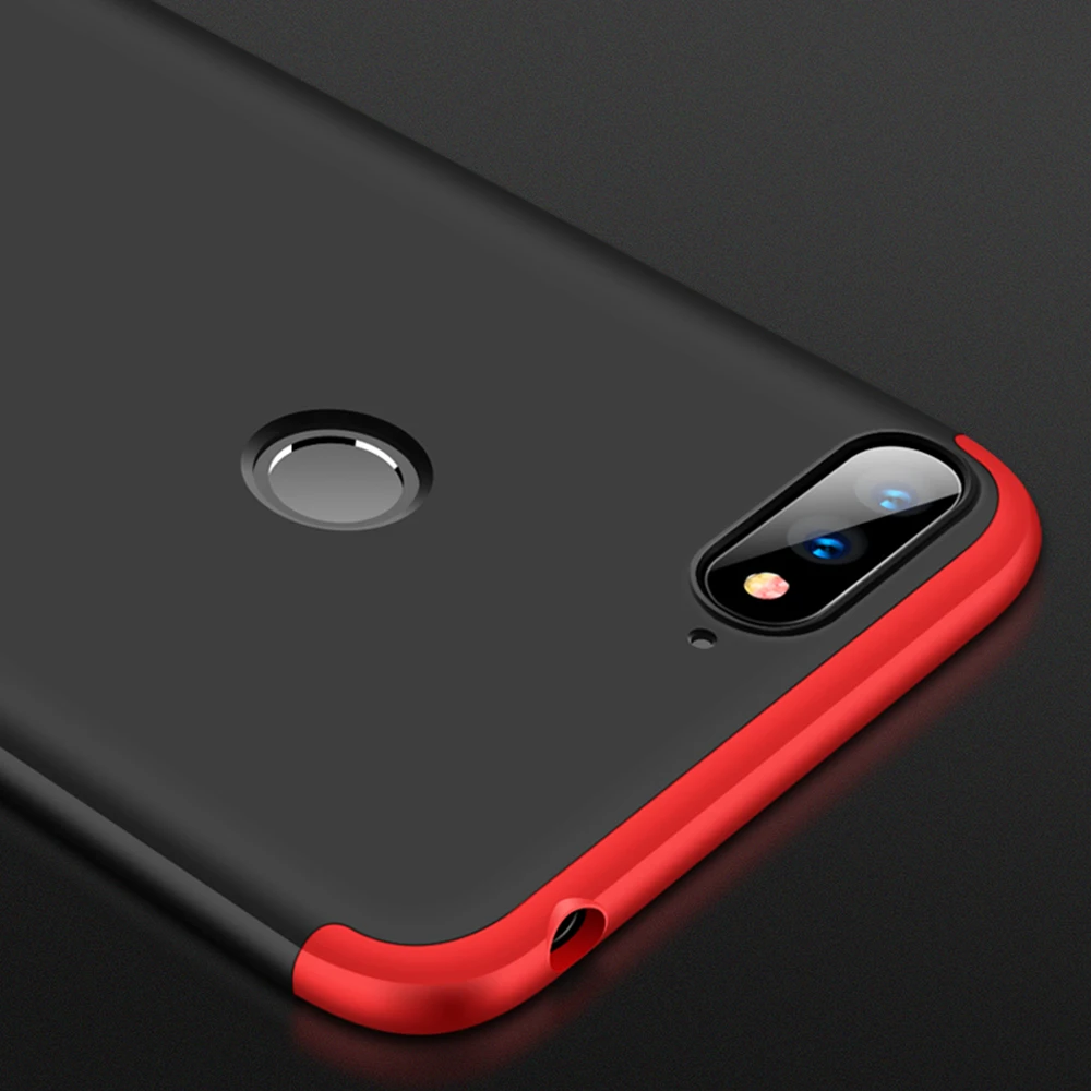 Чехол для Huawei Honor 7A Pro полностью защитные чехлы с распознаванием отпечатков