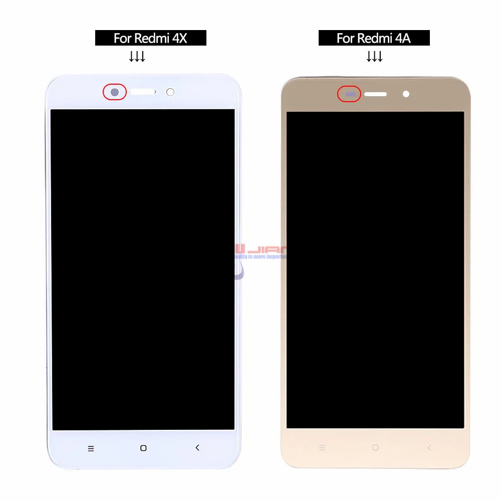 ЖК дисплей для Xiaomi Redmi 4A 4X сенсорный экран в сборе замена с рамкой оригинал|Экраны