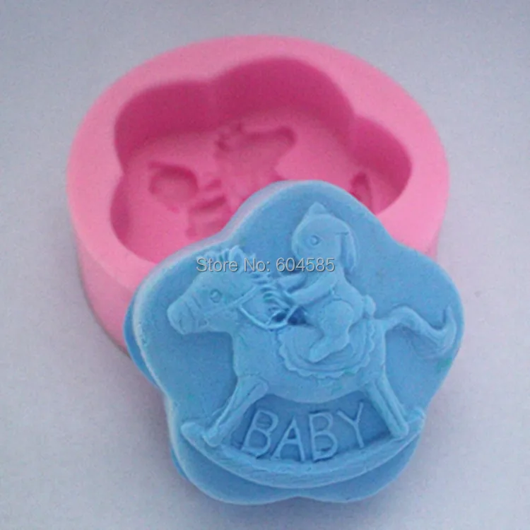 Детская силиконовая форма для мыла с лошадью формы ручной работы сделай сам | Дом