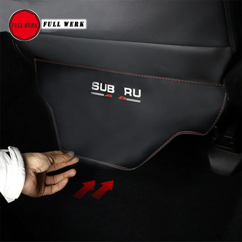 1 пара защита от детей на заднее сиденье автомобиля из микрофибры для Subaru Legacy 16 19