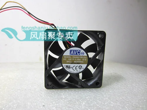 Оригинал AVC DA06015B12U 6 см 6015 12 где v0. 35 a 60*60*15 мм большой воздушный охлаждающий