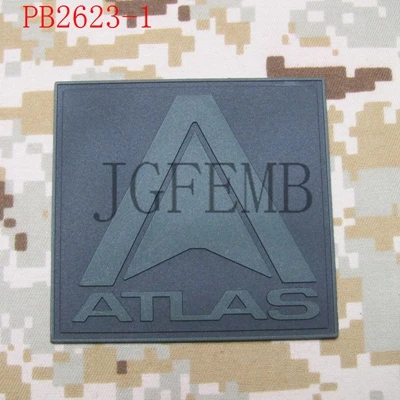 Передовая война Атлас тактический боевой ПВХ патч значок - Цвет: PB2623 green