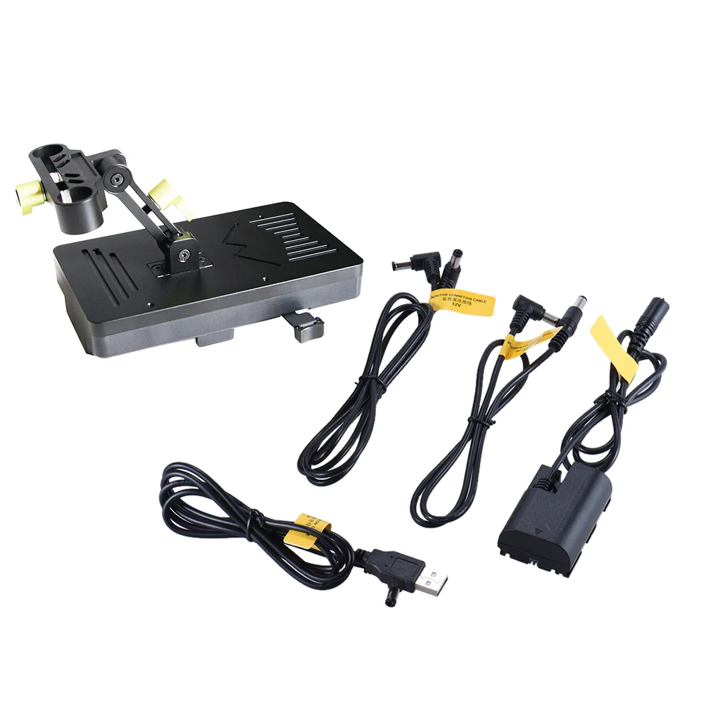 Анодер AD VFU2 V mount lock блок питания батарея пластина системы USB 5 V/7 2 V/12 V/14 8 с манекен