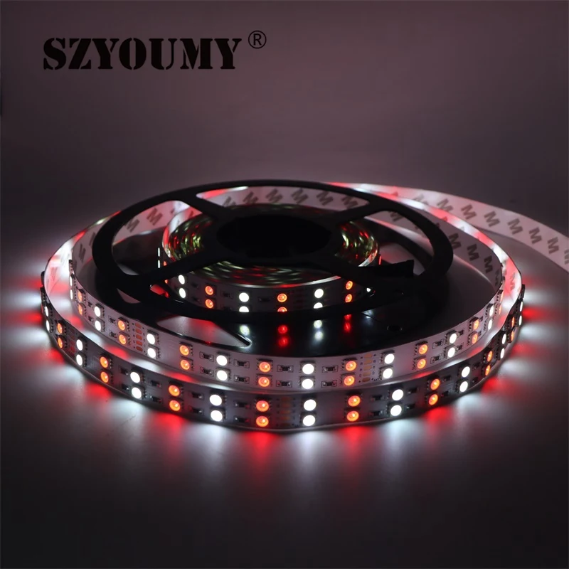 

SZYOUMY 50M LED Strip SMD 5050 RGBW 120Leds/m 12V Flexible Light RGB+White / Warm White Colorful Strip Lighting 5m 600Leds
