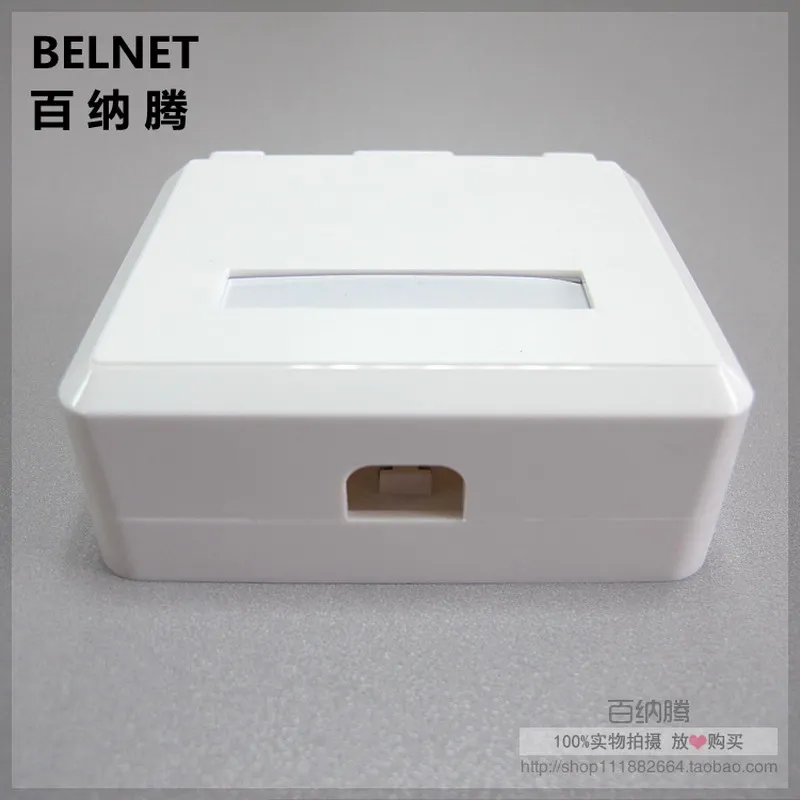 Простые настольные JB Dual-port пустой панели кабель Ethernet распределительная коробка