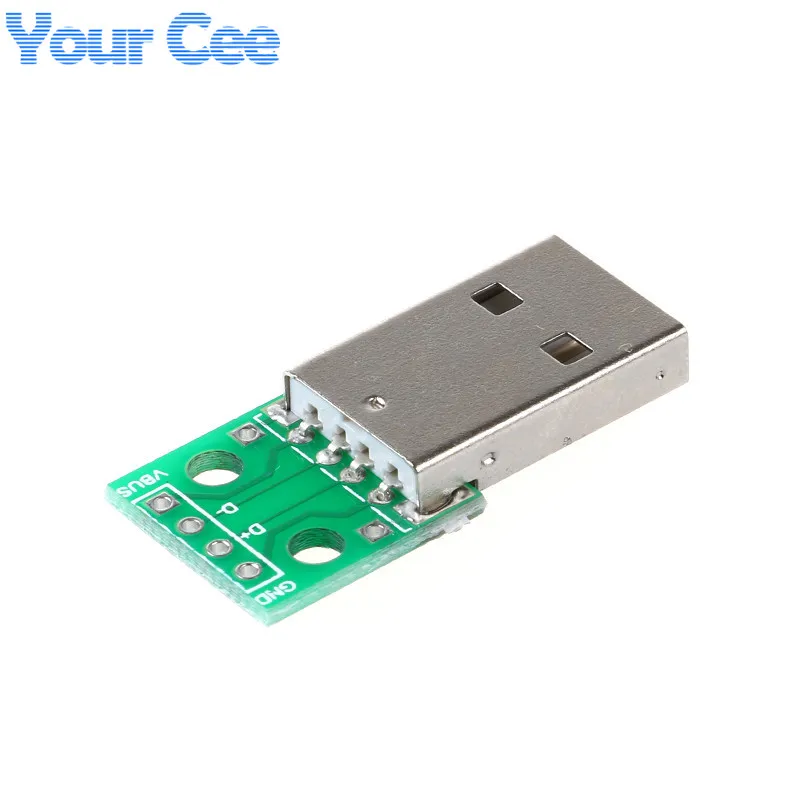 10 шт. плата адаптер USB 2 0 папа на 4P DIP Switch|usb 2.0 network adapter|adapter micro usbusb pen drive 32gb |