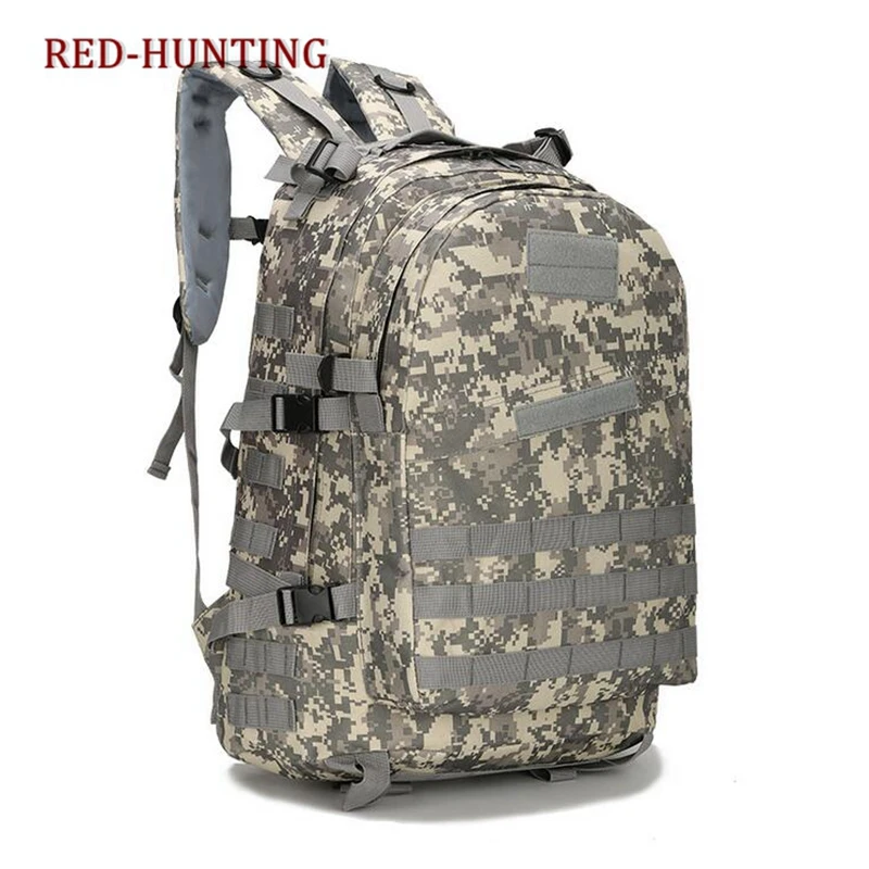 

New Molle Hunting 3D Outdoor Hiking Camping Bags Army Military Tactical Trekking Rucksack Backpack Camo CS War Game Pack