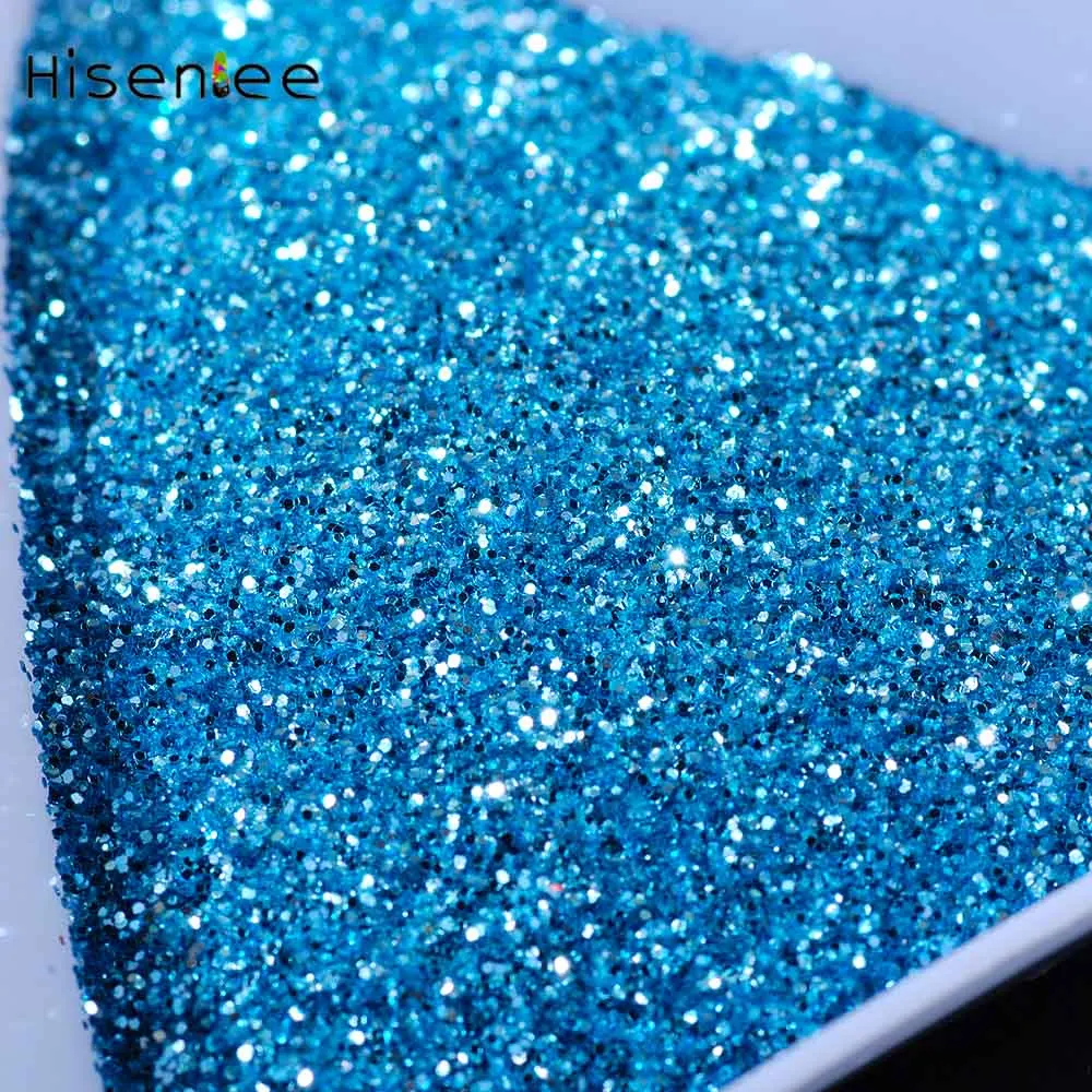Light Blue 30 цветов блестящая пыль супер тонкий ослепительный 3D эффект порошок сверкающие тени для век дизайн ногтей декоративные DIY аксессуары для ногтей Блеск - Цвет: Light Blue