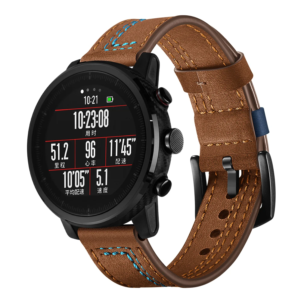 Ремешок для часов Xiao mi Amazfit Pace Карлос Корреа аксессуары Hua Stratos 2 Браслет samsung gear S3