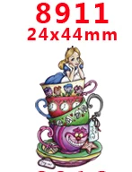 8911 30 шт мультфильм персонаж плоское украшение из смолы PR 8878 - Цвет: 8911