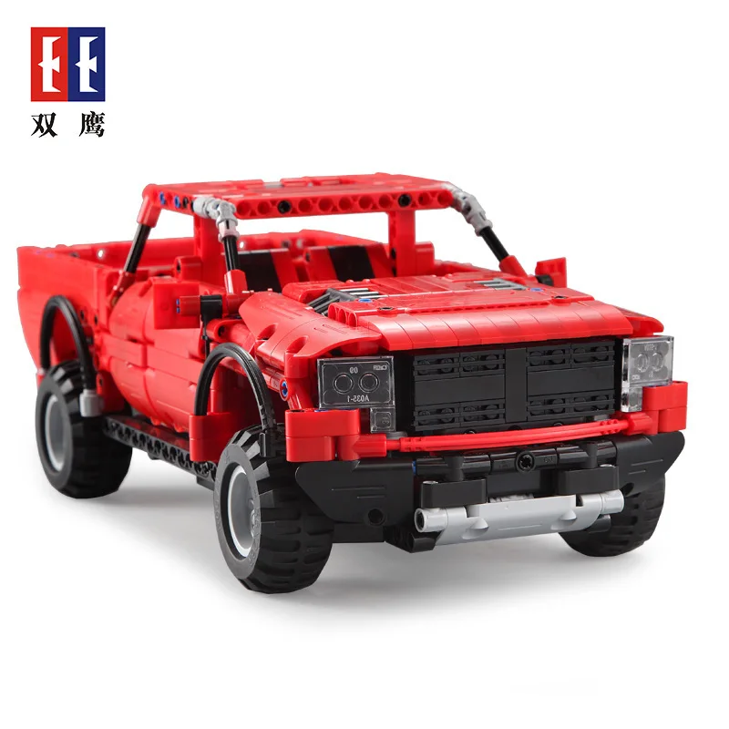 C51005 Legoings Technic внедорожник автомобиль пикап создатель 549 шт пульт дистанционного