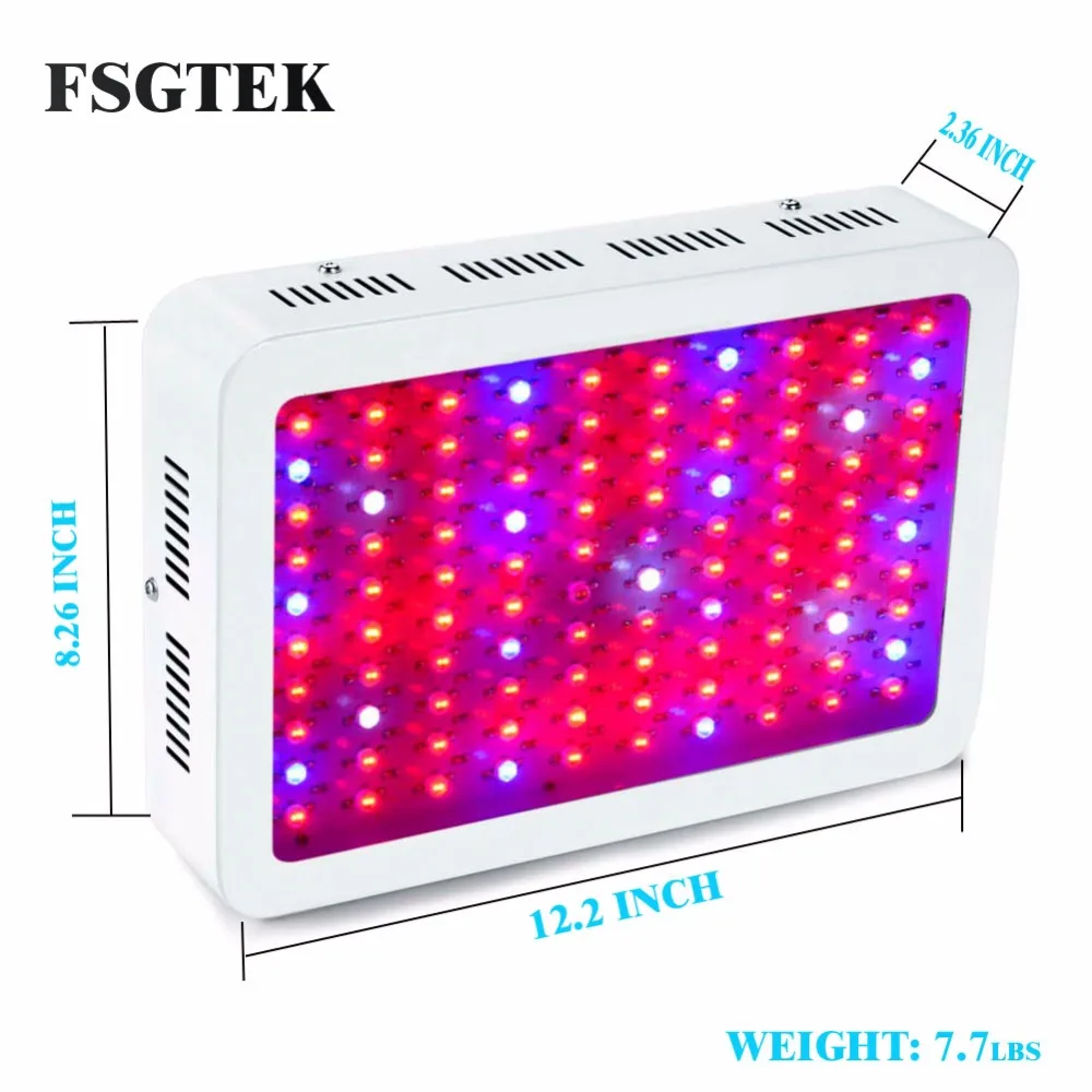Полный спектр 1000W LED Grow Light для комнатных теплиц Tent растения Led Light|Промышленные