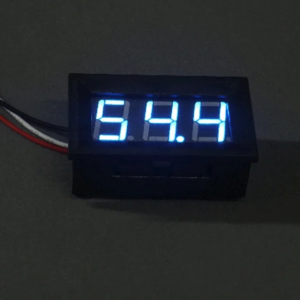 Качественный ЖК дисплей постоянный ток 0 100 В красный/синий светодиодный