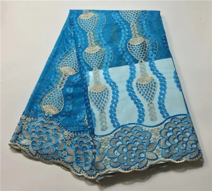 Новый Дизайн чистая Кружево Вышивка Ткань S Африканский сетка французский с
