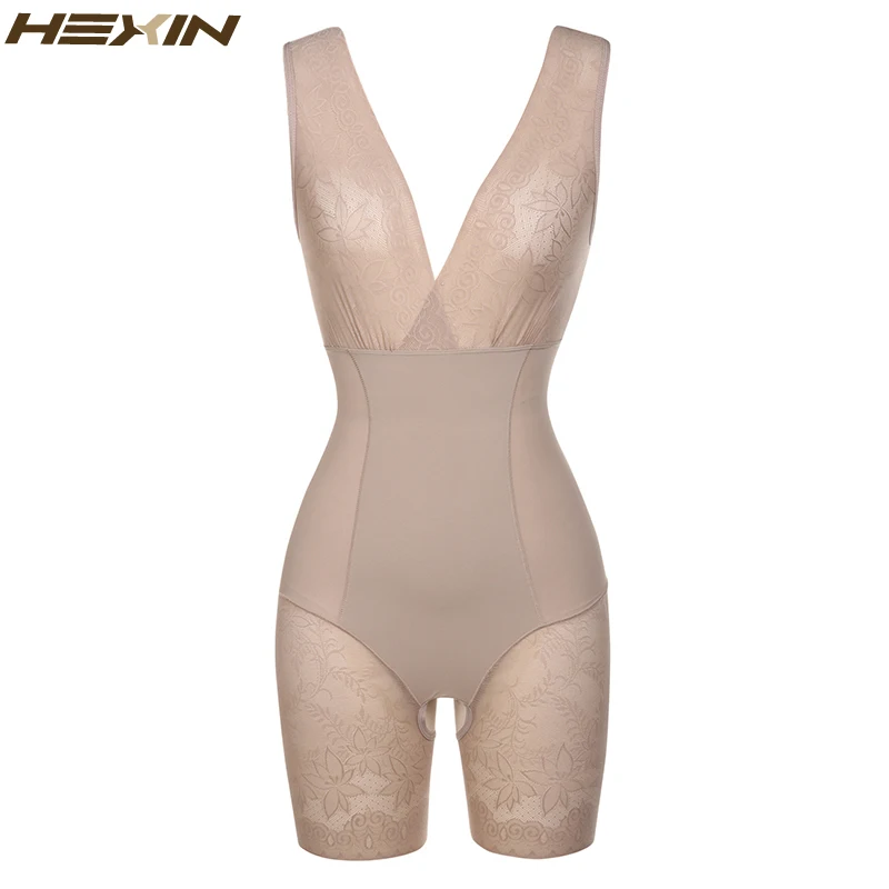 HEXIN похудение жира трусы корректирующее белье контроль живота потеря веса боди всего тела Формирователь белье, майка для похудения боди