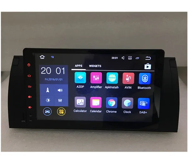 Android 9 0 автомобильное радио GPS для b m w M5 X5 E53 2000 2007 5 серий E39 NAVI BT 16G ROM Поддержка DAB 4G|gps