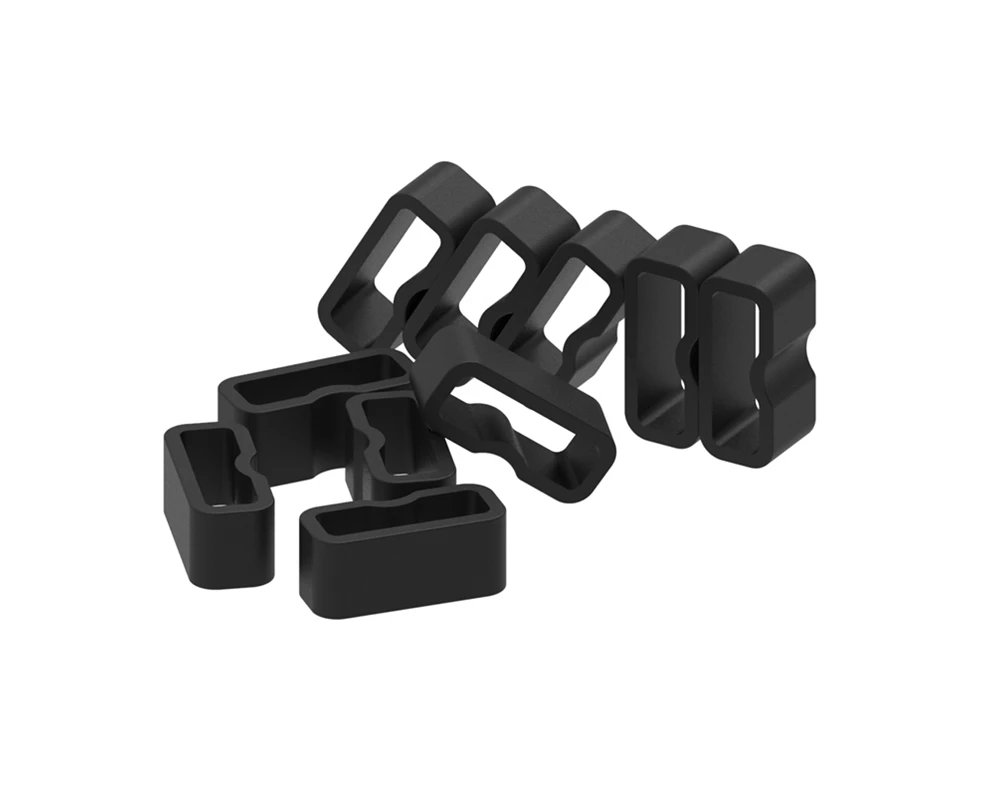 XBERSTAR 10 шт. сменный силиконовый ремень безопасности Пряжка для Garmin Vivosmart HR Plus/+