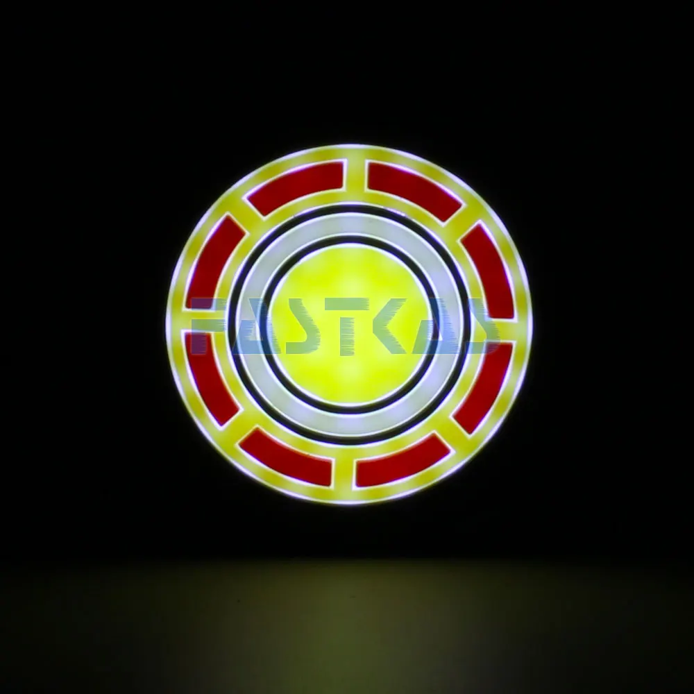 9 см светодиодный светильник для гриля 12 в желтый красный цвет 3D стиль автомобили