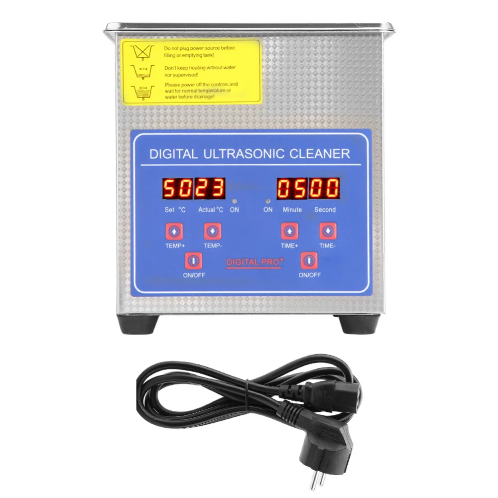 1.3л Ультразвуковой очиститель ювелирных изделий очки печатная плата машина для