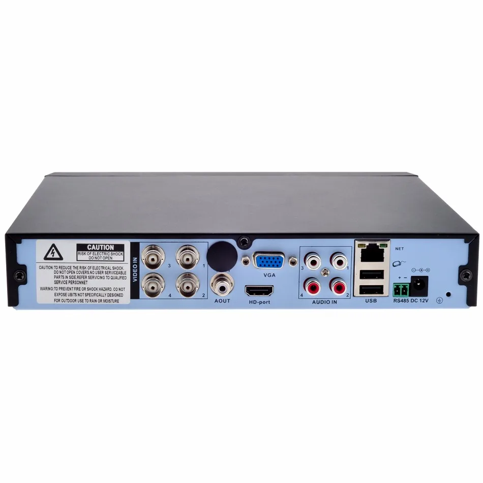 5 в 1 4CH 4MP AHD DVR Гибридный NVR Поддержка IP CVI TVI CVBS камера безопасности рекордер Onvif Coxial