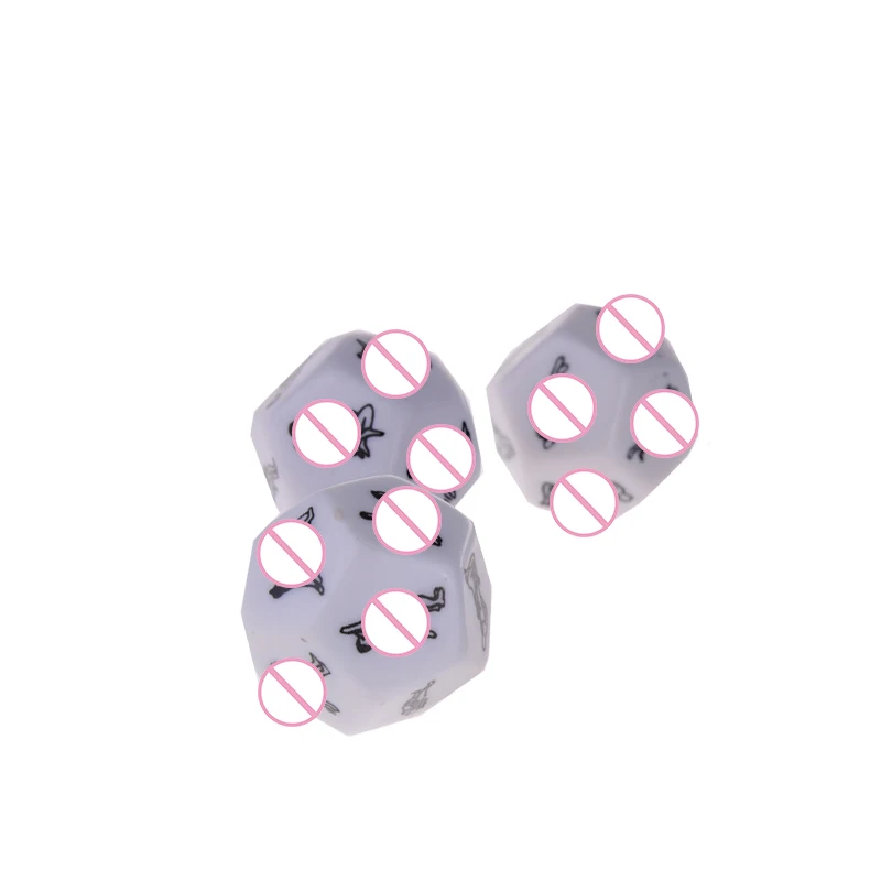 Черный набор с волками Забавные эротические игральные кости 6/12 позиции