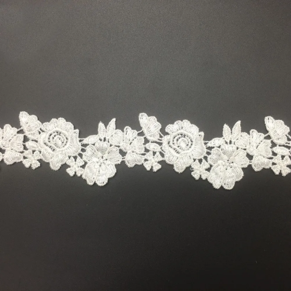 15 ярдов лидер продаж белый Африканский шнур кружево высокого качества Черная