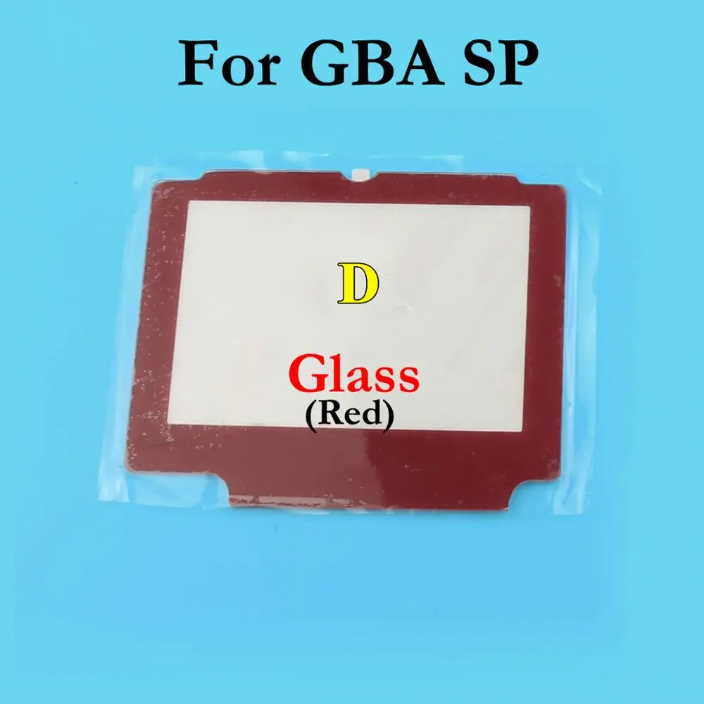JCD для GameBoy Advance SP стеклянная пластиковая Защитная панель сменная защита