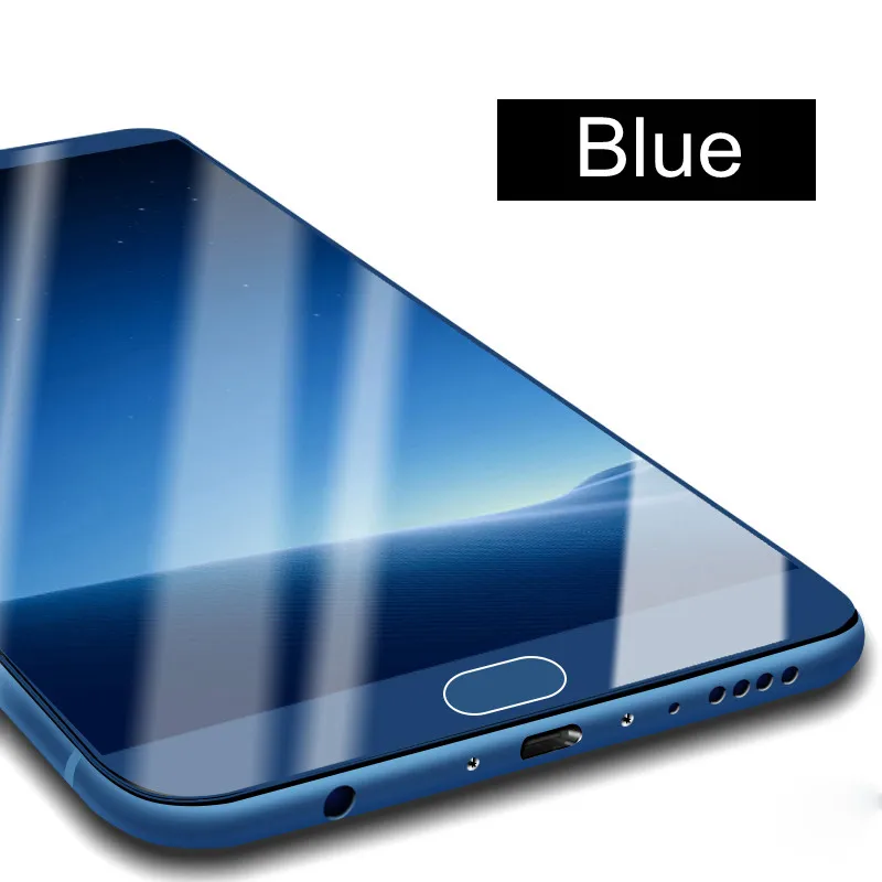 Huawei honor v10 стекло Koosuk защита экрана полное покрытие синяя черная Передняя пленка V