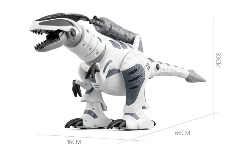 Радиоуправляемый робот K9 Интеллектуальный динозавр Электрический Dinobot дистанционное управление дракон музыкальный светильник с механической войной детские игрушки для хобби