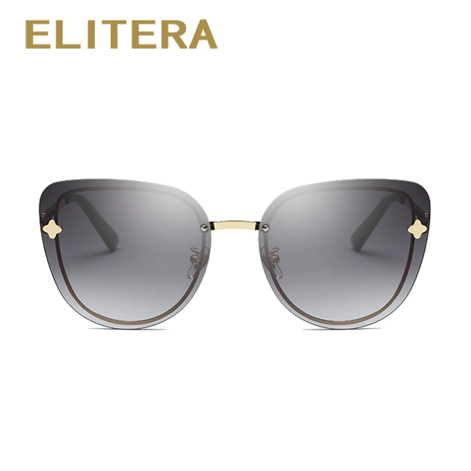 ELITERA/модные солнцезащитные очки с кошачьим глазом женские брендовые