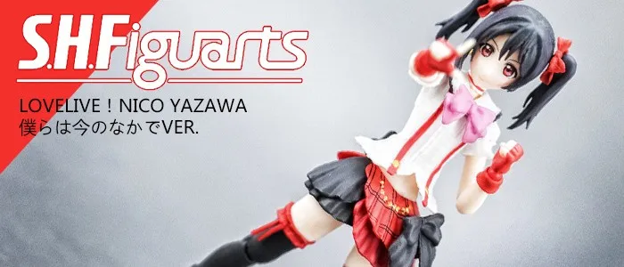 PrettyAngel-Подлинная Bandai Tamashii нация S. H. Figuarts Love Live! Nico Yazawa(Bokura ha Ima no Naka de) фигурка