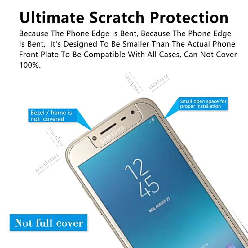 Protective glass for samsung j2 2018 on the galaxy X cover4 G390F j4 j 2 4 screen protector pro tempered film protect glas 2j 4j | Мобильные