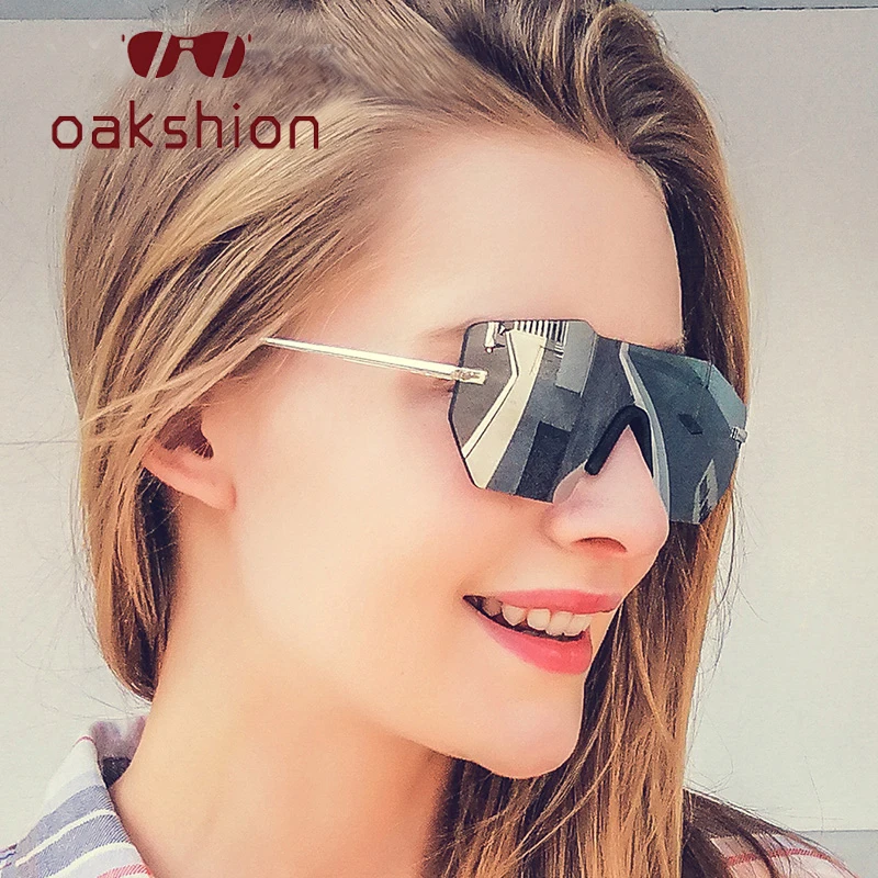 Женские и мужские солнцезащитные очки без оправы роскошные брендовые