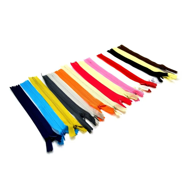 10 шт 60 см красочные нейлоновые катушки молнии портной инструменты для брюк